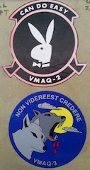 VMAQ-2 and VMAQ-3 Stickers