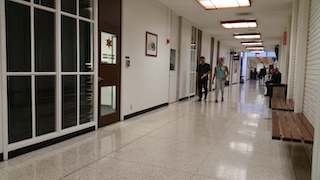 Inside Westminster Courthouse