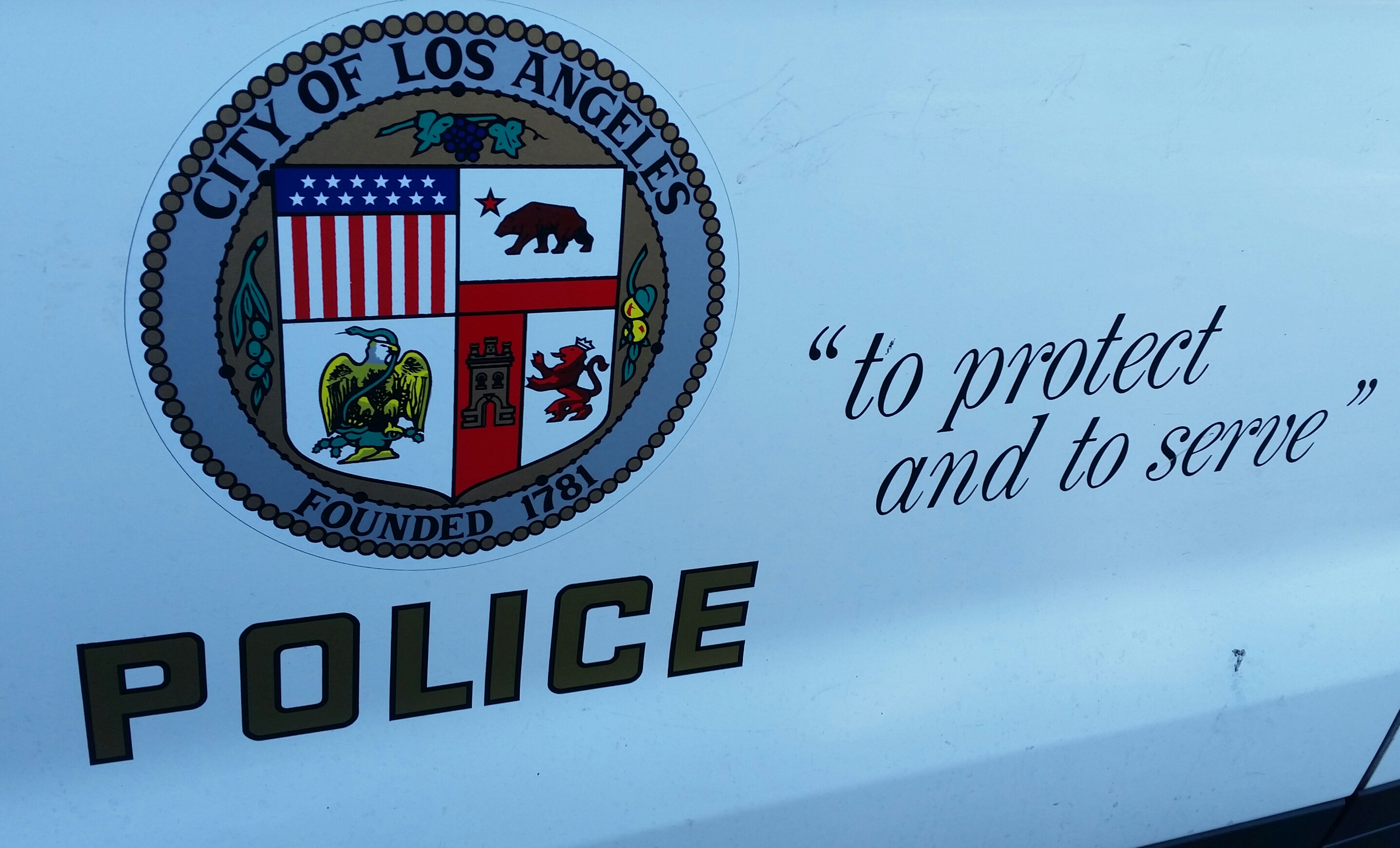 LAPD Door Emblem